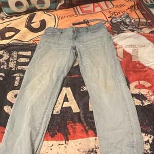 The Children's Place Light Blue 12 husky regular cut